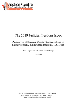 Judicial Freedom Index