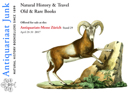 Natural History & Travel Old & Rare Books