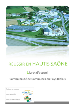 Livret D'accueil Communauté De Communes Du Pays Riolais