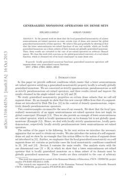 Arxiv:1310.4453V1 [Math.FA] 16 Oct 2013 Eut Bandi H Igevle Aei 1]Ad[9]