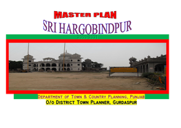 3.1 Local Planning Area Sri-Hargobindpur