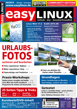 Easylinux Community Edition 04/2015