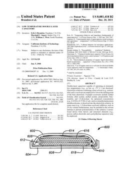 (12) United States Patent (1O) Patent No.: US 8,081,418 B2 Brandon Et Al