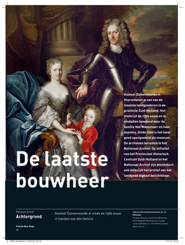 Artikel Yvonne Bos Duvenvoorde Nationaal