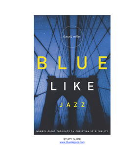 Blue Like Jazz – Study Guide