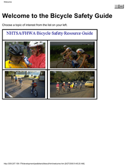 Bicycle Safety Guide