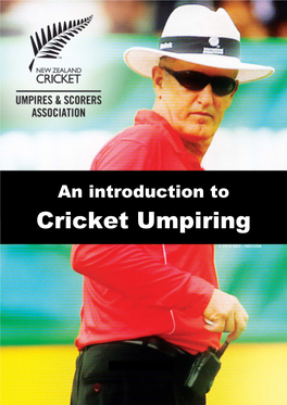 An Introduction to Cricket Umpiring in New Zealand