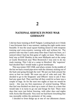 National Service in Post-War Germany