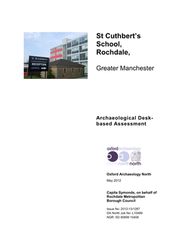 Stcuthberts Archaeological Desk-Based Assessment