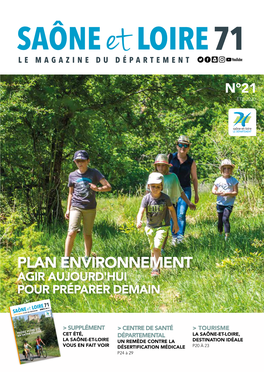 Plan Environnement Agir Aujourd'hui Pour Préparer Demain 71