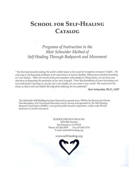 School for Self-Healing Catalog