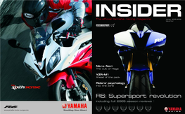 Insiderthe Official Yamaha Racing Magazine Winter 2005/2006 Issue Four