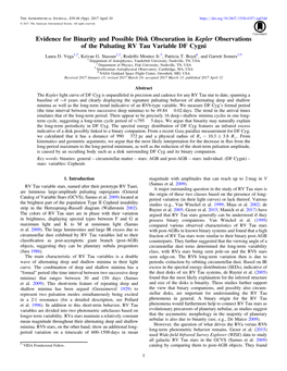 Evidence for Binarity and Possible Disk Obscuration in Kepler Observations of the Pulsating RV Tau Variable DF Cygni