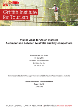 Visitor Visas for Asian Markets a Comparison Between Australia and Key Competitors
