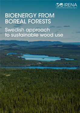 Bioenergy from Boreal Forests: Swedish Approach to Sustainable Wood Use, International Renewable Energy Agency, Abu Dhabi