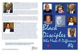 Black Disciples Who Make a Difference #4