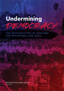 Undermining Democracy