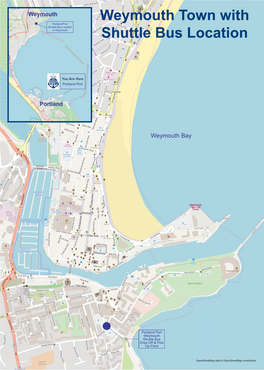 2018 Weymouth Shuttle Bus Map.Indd