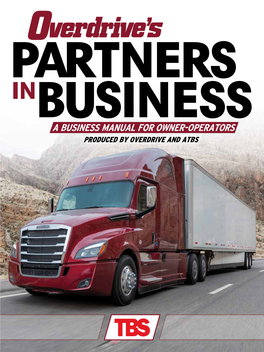 A Business Manual for Owner-Operators Produced by Overdrive and Atbs