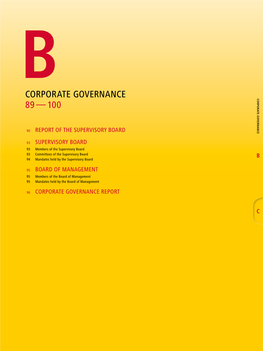 Corporate Governance 89 — 100