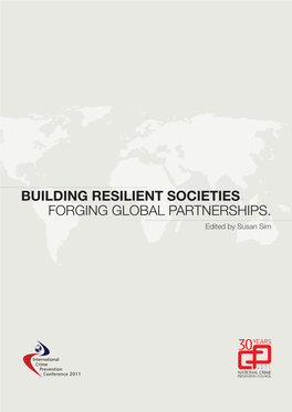 Building Resilient Societies Forging Global Partnerships. Edited by Susan Sim