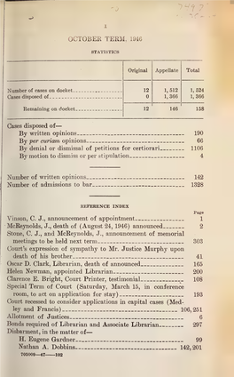 October Term, 1946