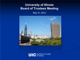 University of Illinois Board of Trustees Meeting