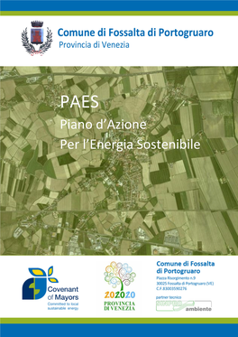 Piano D'azione Per L'energia Sostenibile Un Passo Fondamentale, in Un Cammino Per Una Gestione Più Sostenibile Ed Equa Delle Risorse Energetiche Ed Ambientali