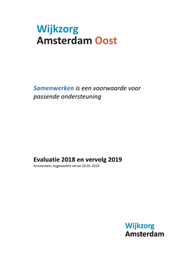 Samenwerken Is Een Voorwaarde Voor Passende Ondersteuning