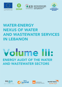 Energy Audit of the Water and Wastewater Sectors