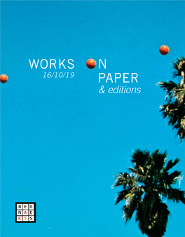 Werk Op Papier / Works on Paper