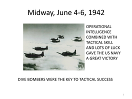 Midway, June 4-6, 1942