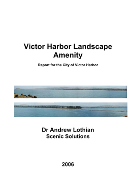 Victor Harbor Report