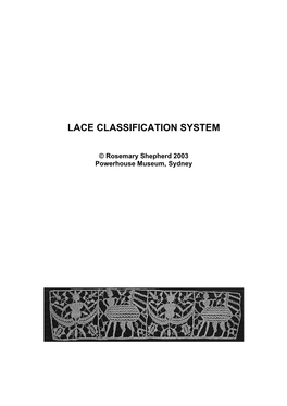 Lace Classification System