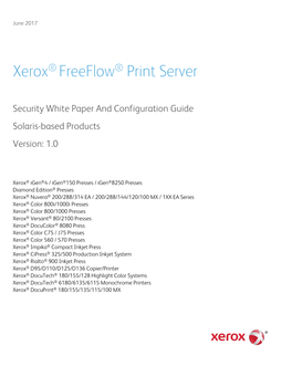 FFPS Security White Paper and Configuration Guide