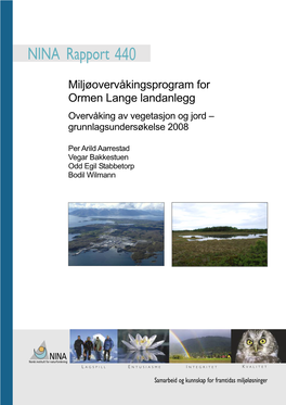 Miljøovervåkingsprogram for Ormen Lange Landanlegg