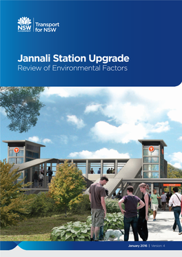Jannali Station Upgrade Review of Environmental Factors