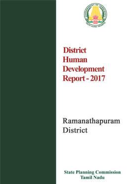 Ramanathapuram District Human Development Report 2017
