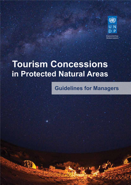 Tourism Concessions in Protected Natural Areas
