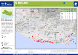 EL SALVADOR Tropical Cyclone Imagery Analysis: 13-17 November 2020 | Published 18 November 2020 | Version 1.0 TC20201118SLV