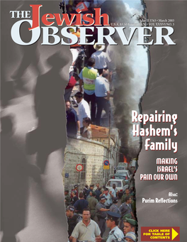 The Jewish Observer