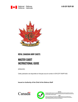 Master Cadet IG