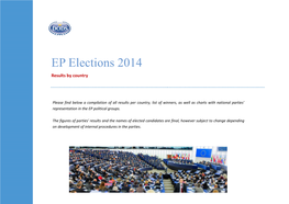 EP Elections 2014