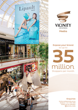Expose Your Brand to up to Shoppers Per Month