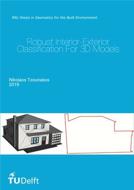 Robust Interior-Exterior Classification for 3D Models