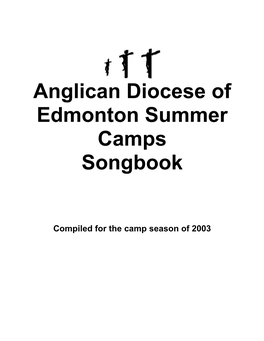 Anglican Diocese of Edmonton Summer Camps Songbook