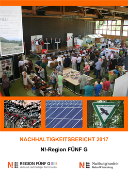 NACHHALTIGKEITSBERICHT 2017 N!-Region FÜNF G