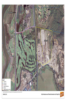 Exhibit 3.10-1 Utility Infrastructure and Potential Connections to the Project Site