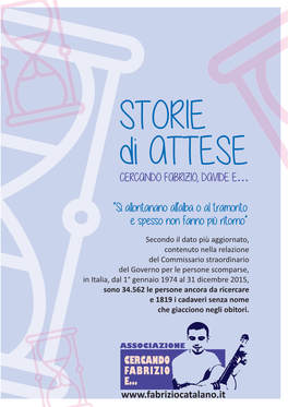 2016 Storie Di Attese