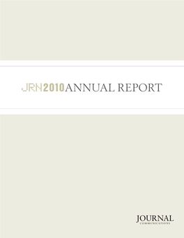 Annual Report Markets and Journal Brands